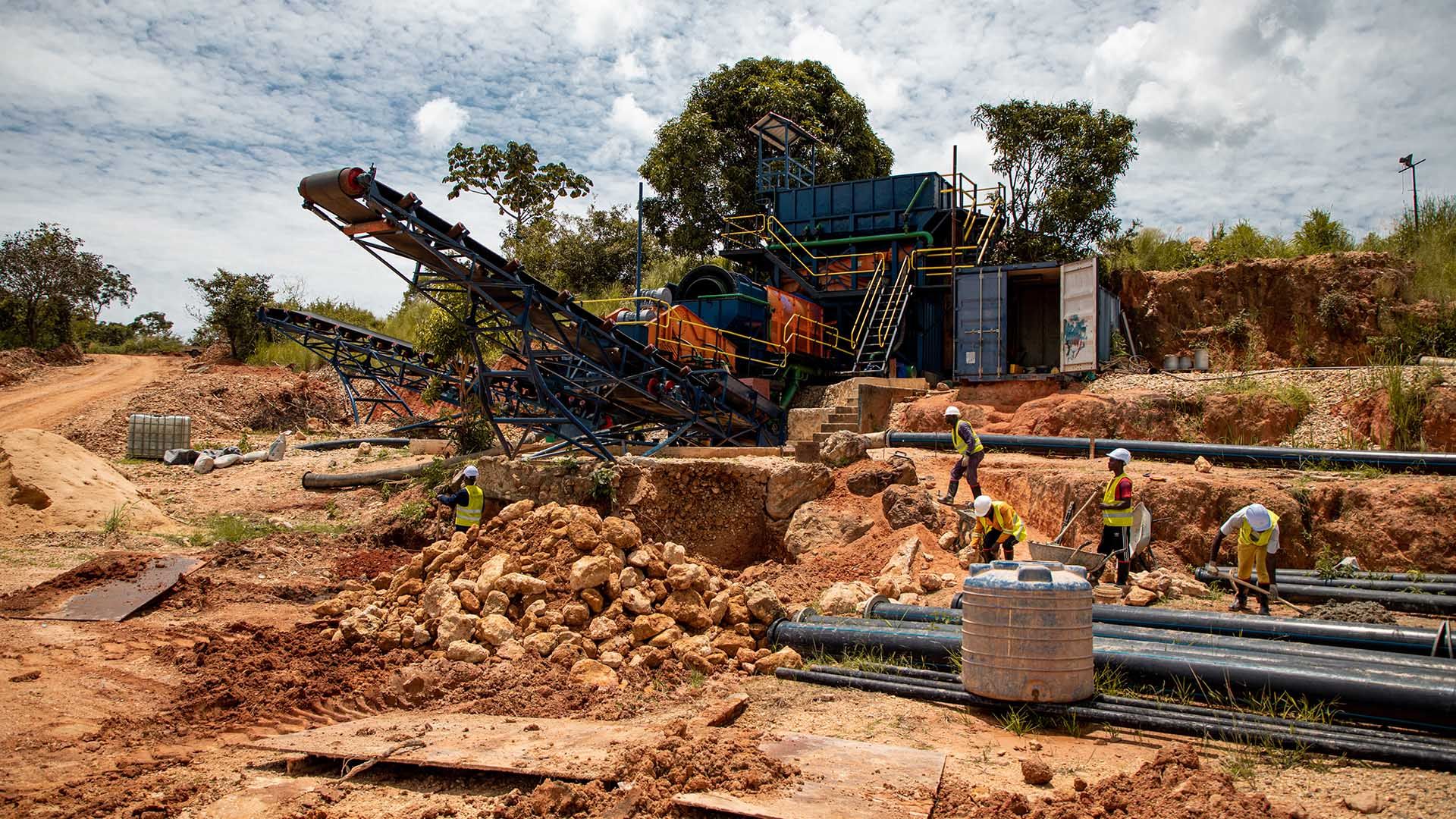 Trabalhos de mineração